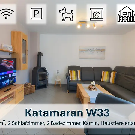 Feriehus Haus Katamaran -typ 1 - Nordseebad *